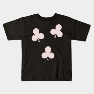 Queen Of Clubs Kids T-Shirt